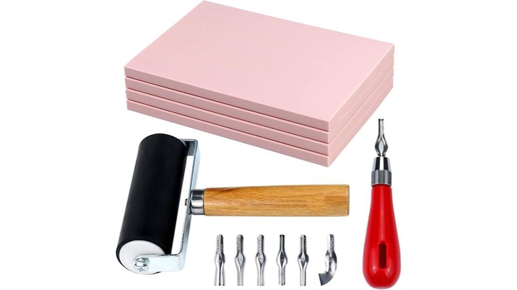 stamp carving craft set