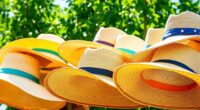 sun hats with wide brims