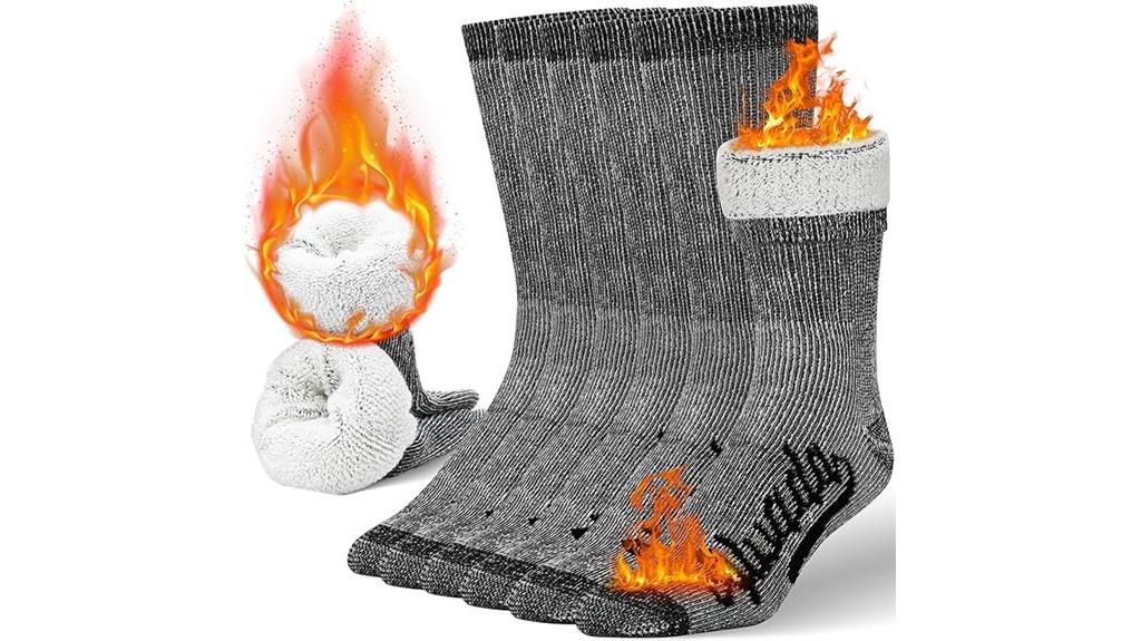 three pack wool socks
