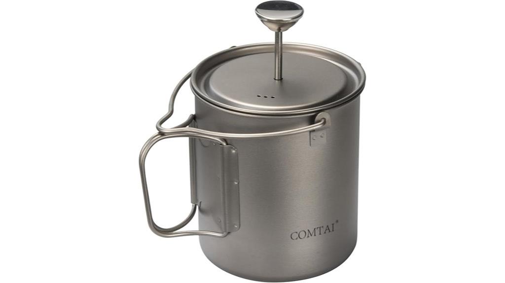 titanium 750ml french press