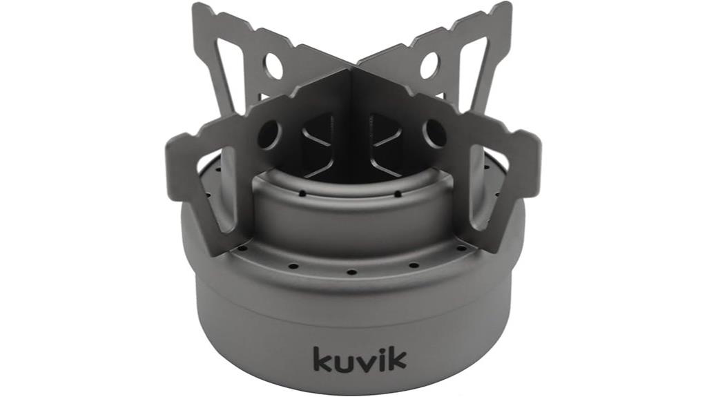 titanium camping alcohol stove