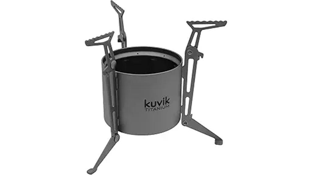 titanium camping alcohol stove