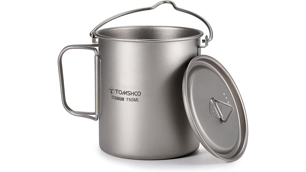 titanium outdoor mug
