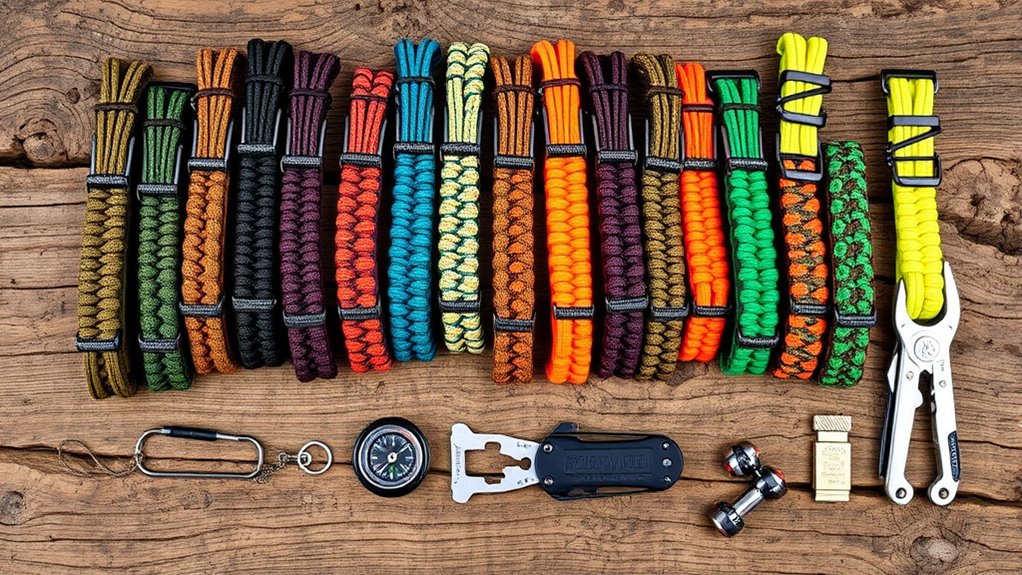 top 15 survival bracelets
