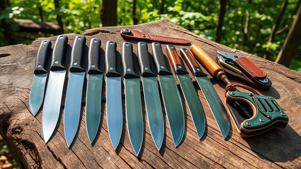 top bushcraft knife sets