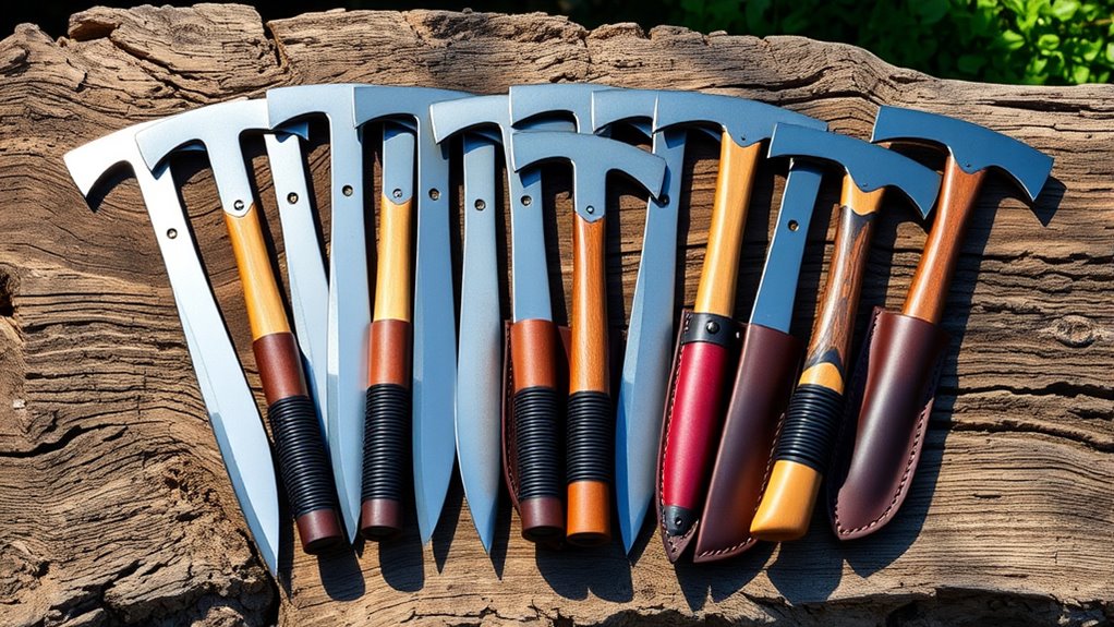 top camp hatchets with sheaths