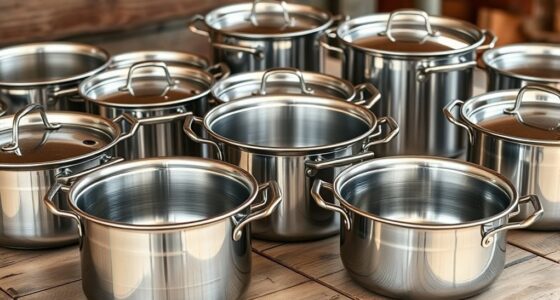 top durable stainless steel bush pots