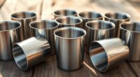 top durable steel canteen cups
