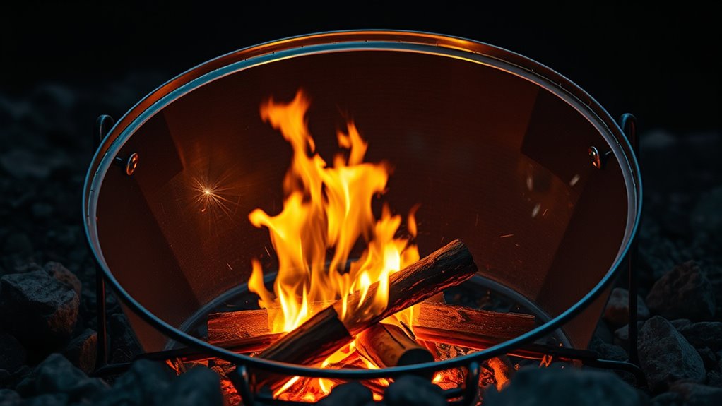 top fire reflector windscreens