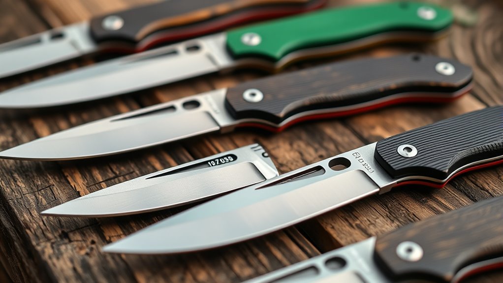 top folding mushroom knife selection