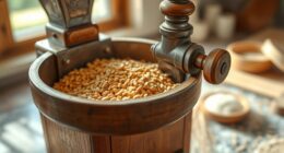 top hand cranked grain mills