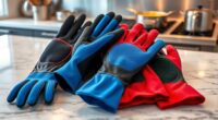 top heat resistant cooking gloves