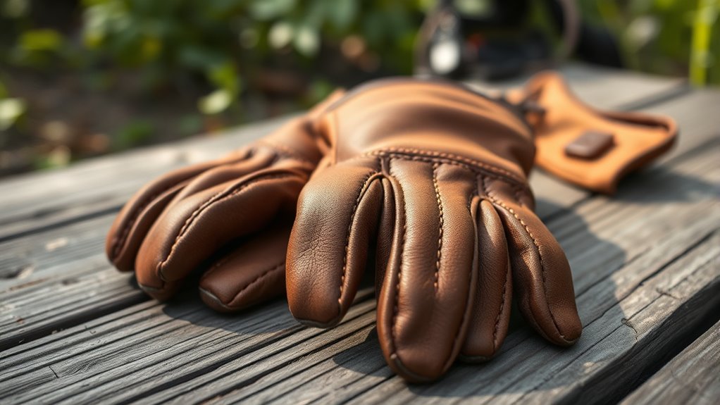 top leather bushcraft gloves