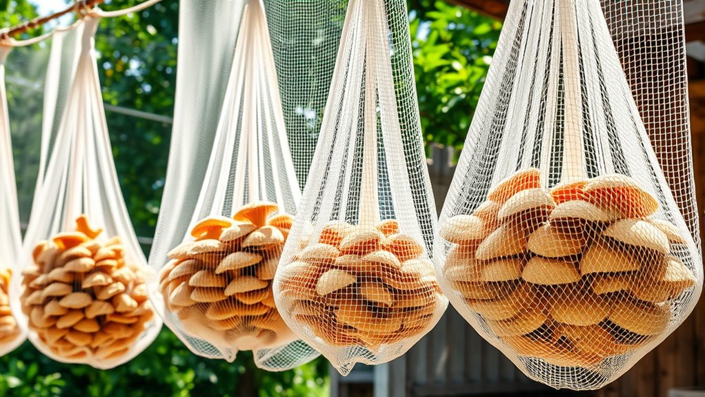 top mushroom drying nets
