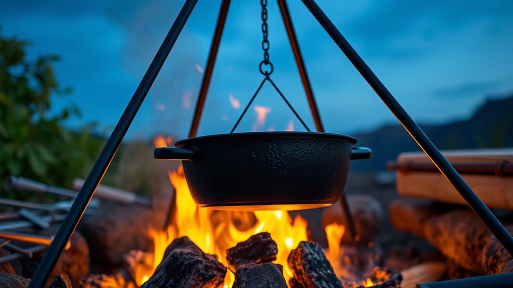 top outdoor cooking tripods