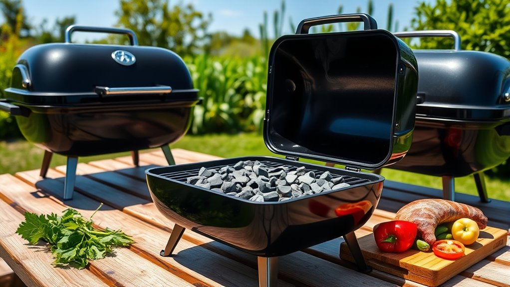 top portable charcoal grills
