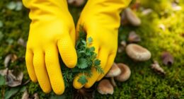 top silicone foraging gloves