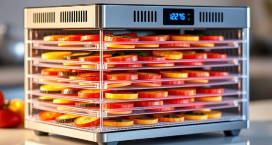 top stainless food dehydrators