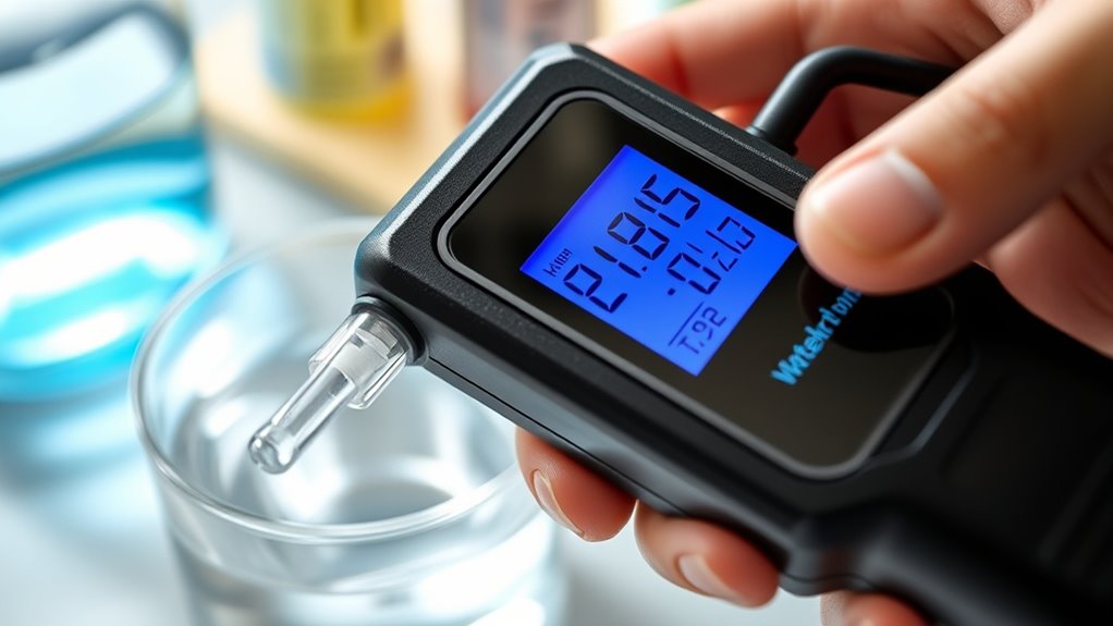 top water testing devices