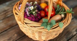 top woven willow baskets