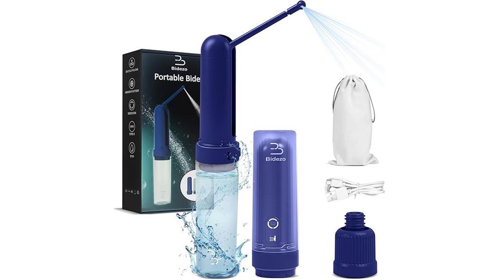 travel bidet with multiple modes