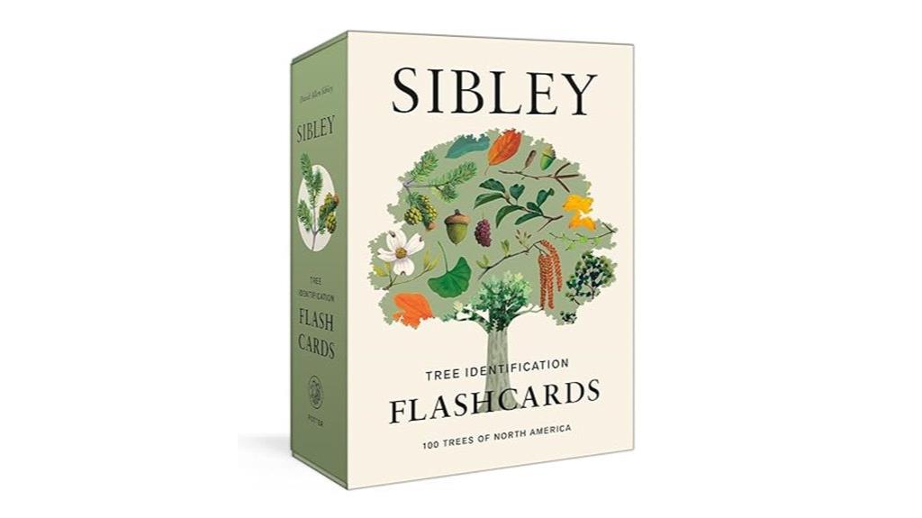 tree identification flashcards