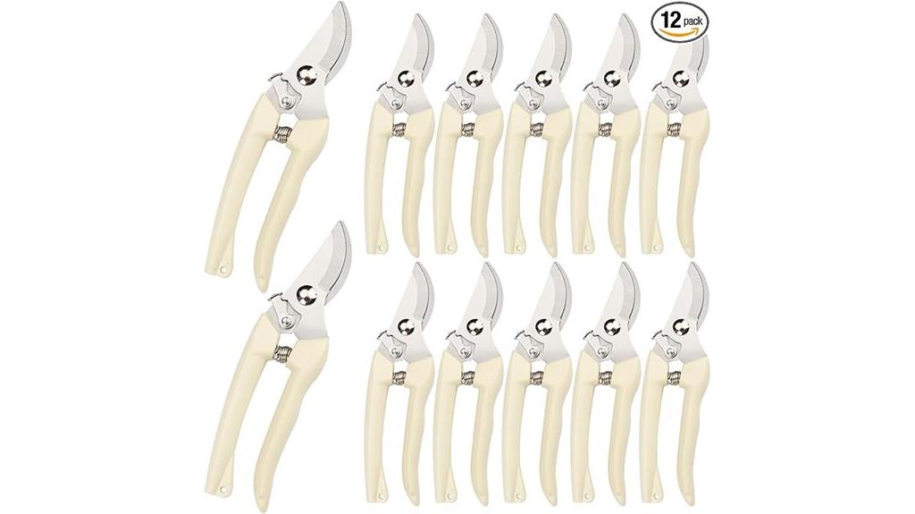 twelve garden scissors pack