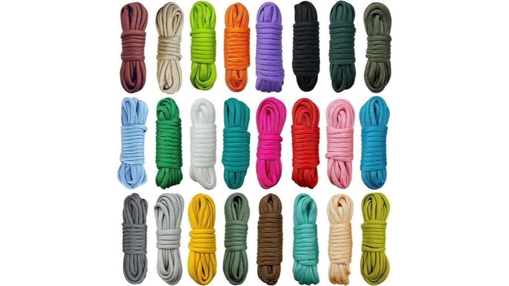 twenty four color paracord