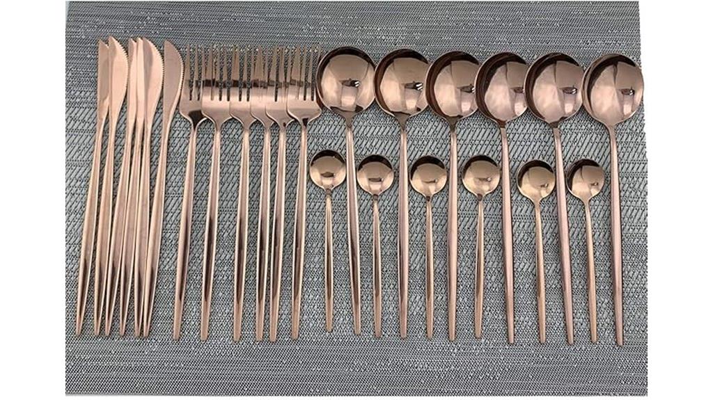 twenty four piece silverware