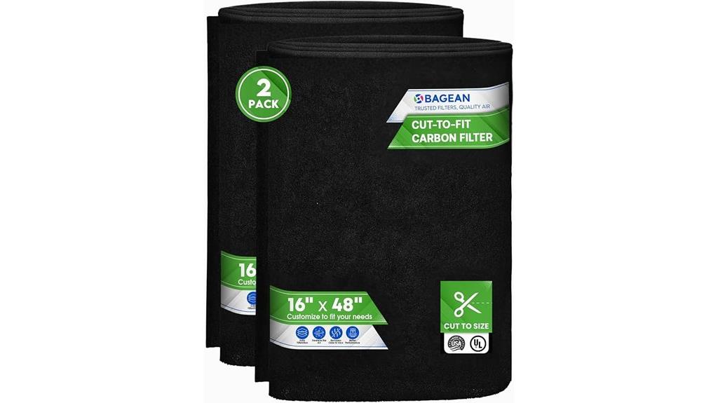 two 16x48 filters