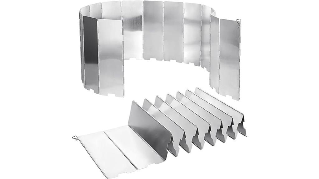 two pack camping windshields