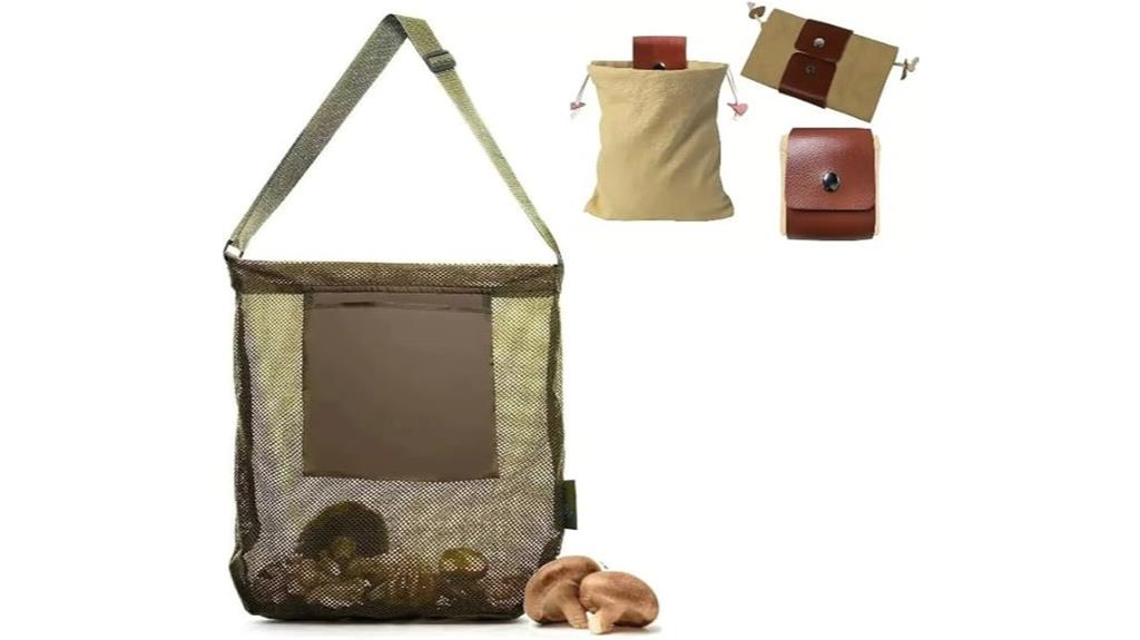 two piece mushroom collection kit