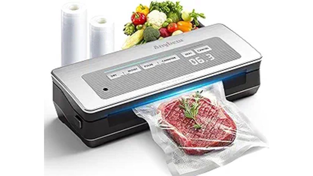 vacuum sealer with cutter