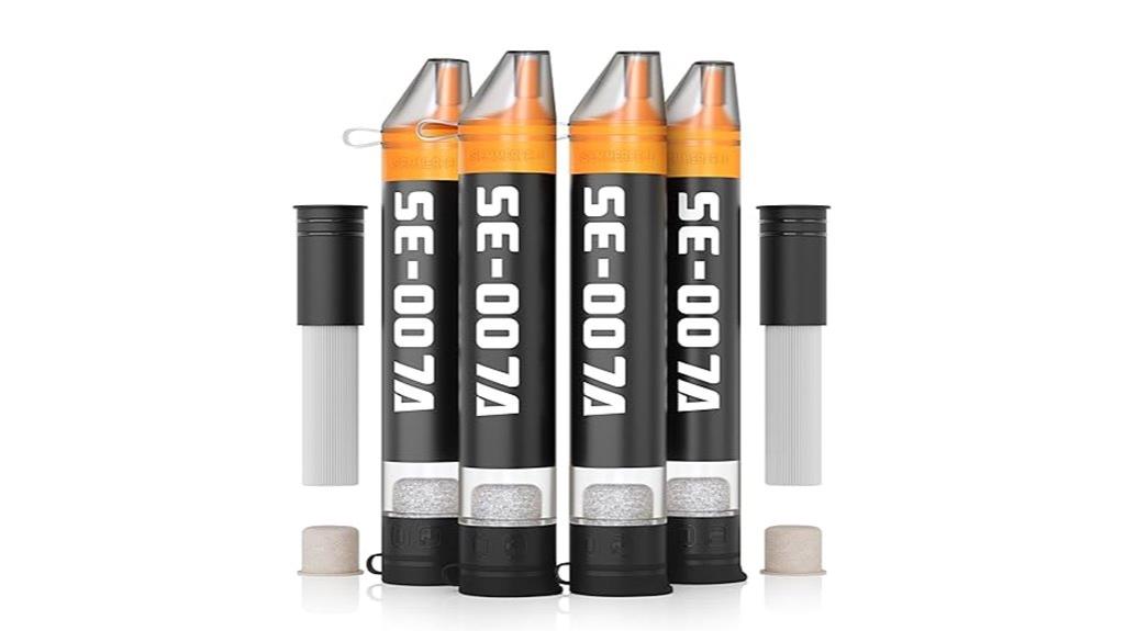 water filter straw pack