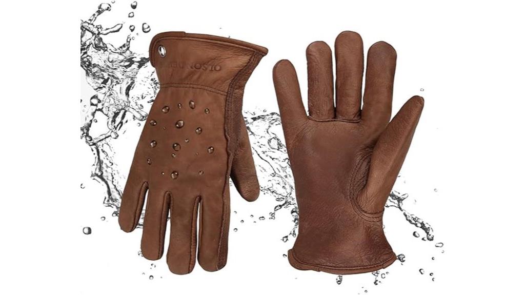 water resistant cowhide gloves