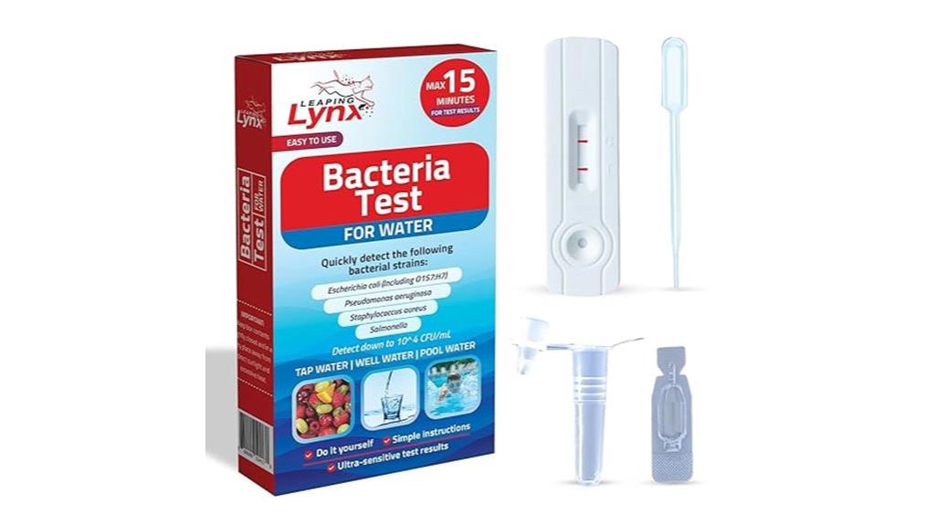 water testing coliform bacteria