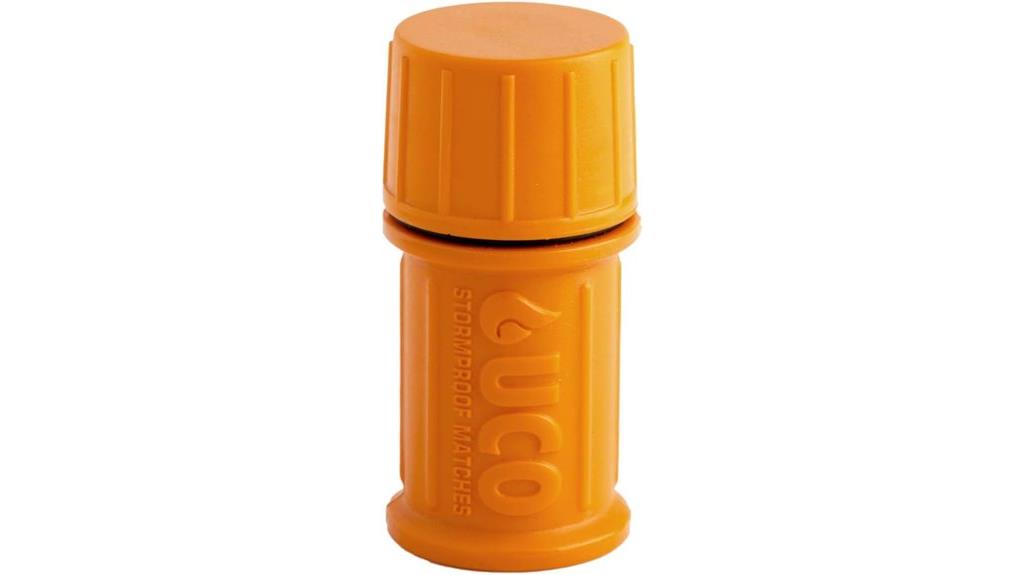 waterproof match case