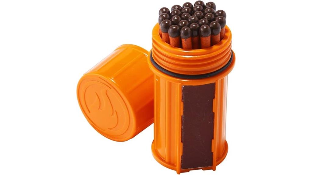 waterproof stormproof match kit