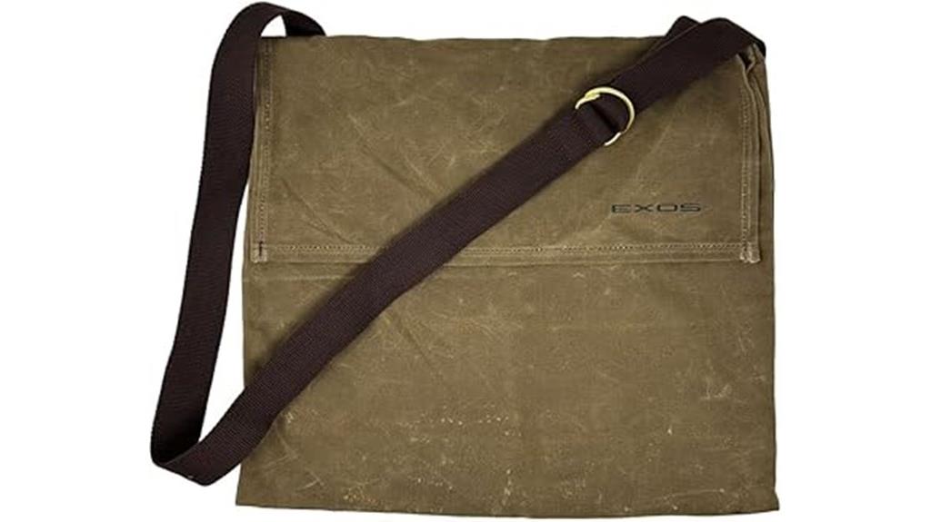 waxed canvas bushcraft haversack