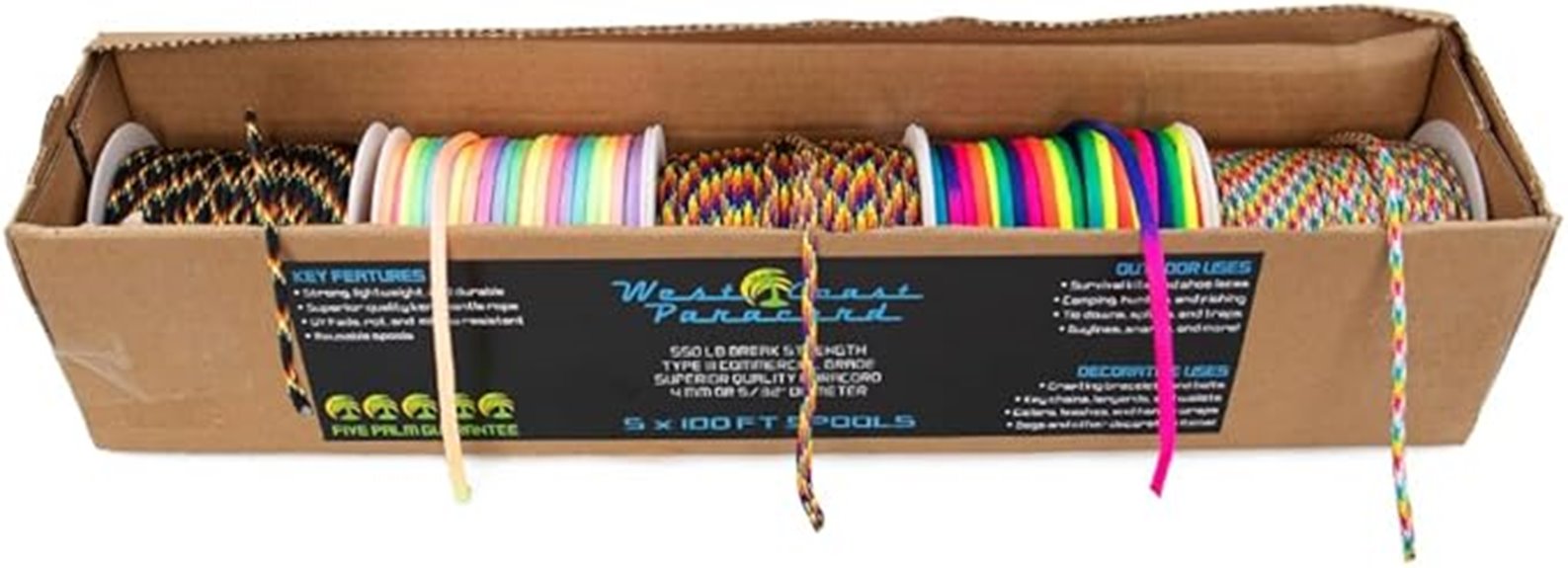 west coast paracord set