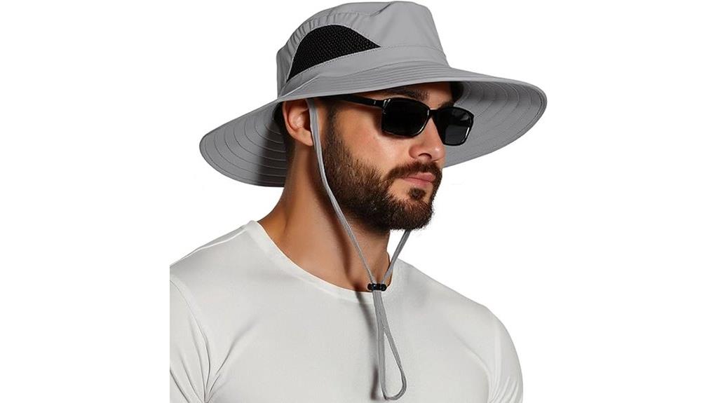 wide brim uv protection hat