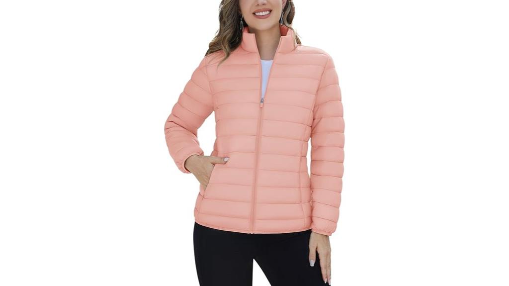 women s quilted lightweight puffer