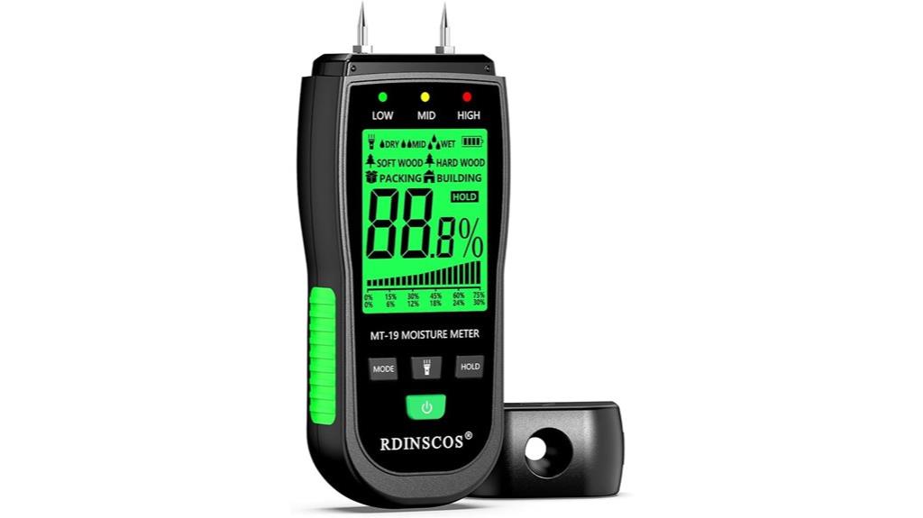 wood moisture measurement device