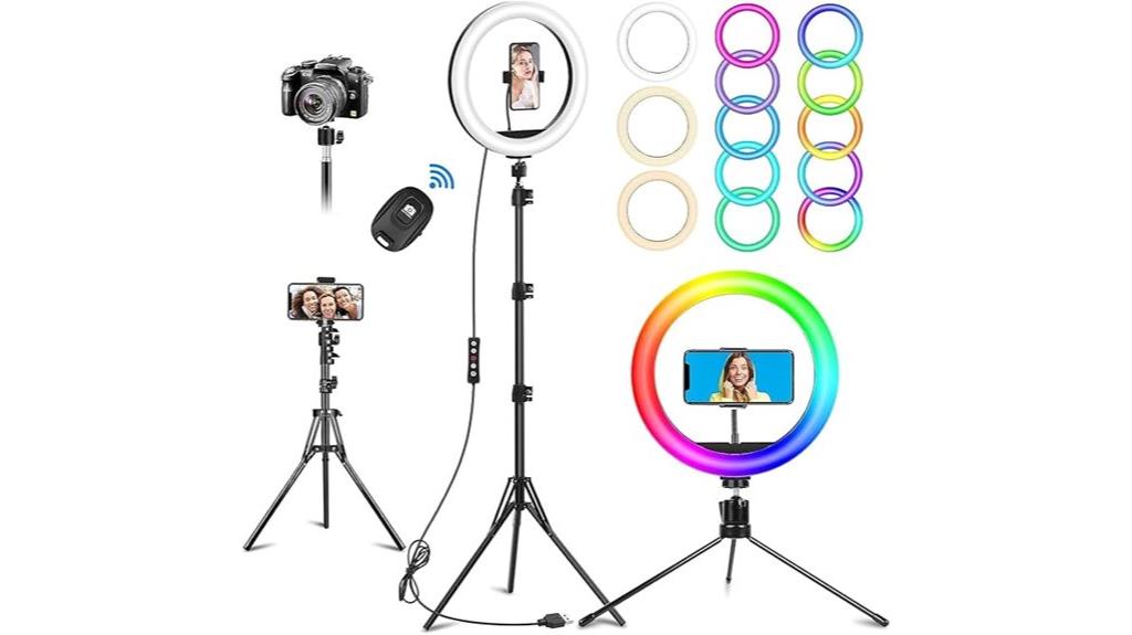 10 3 inch selfie ring light
