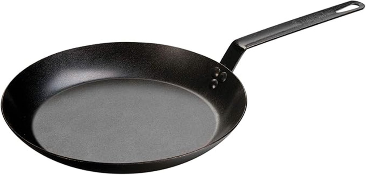 12 inch seasoned skillet
