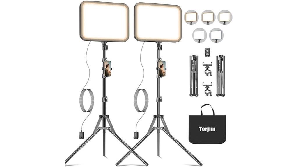 12 led video light kit