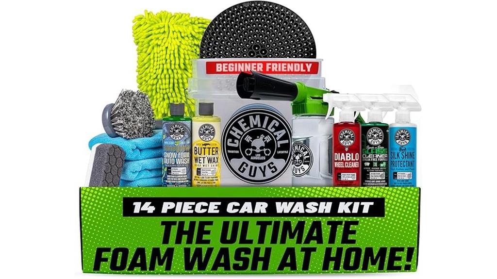 14 piece car wash kit