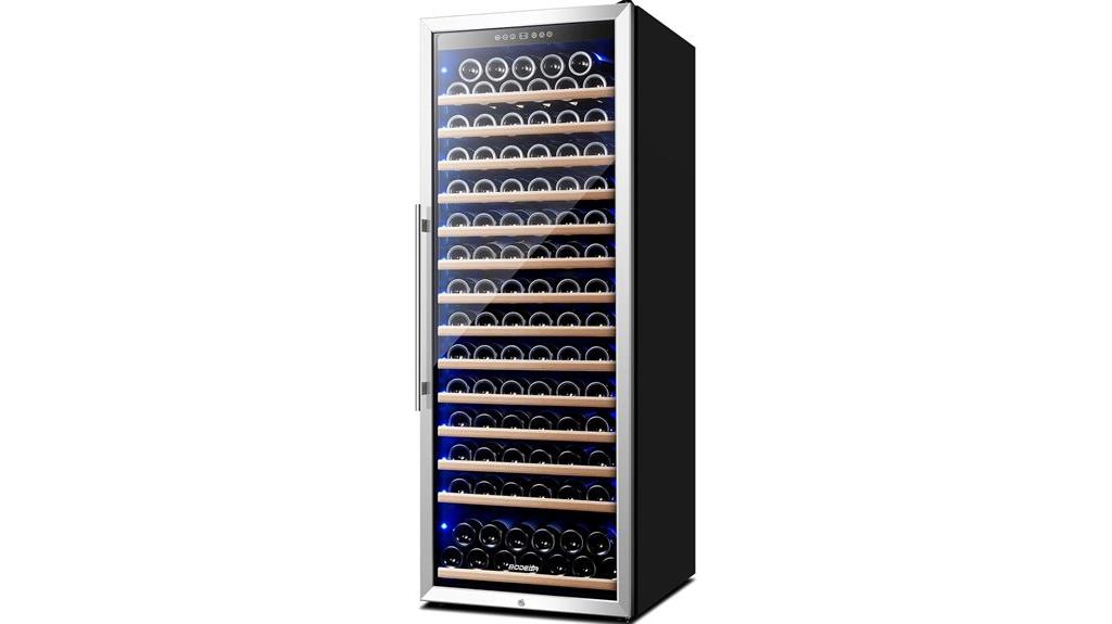 24 inch wine cooler capacity