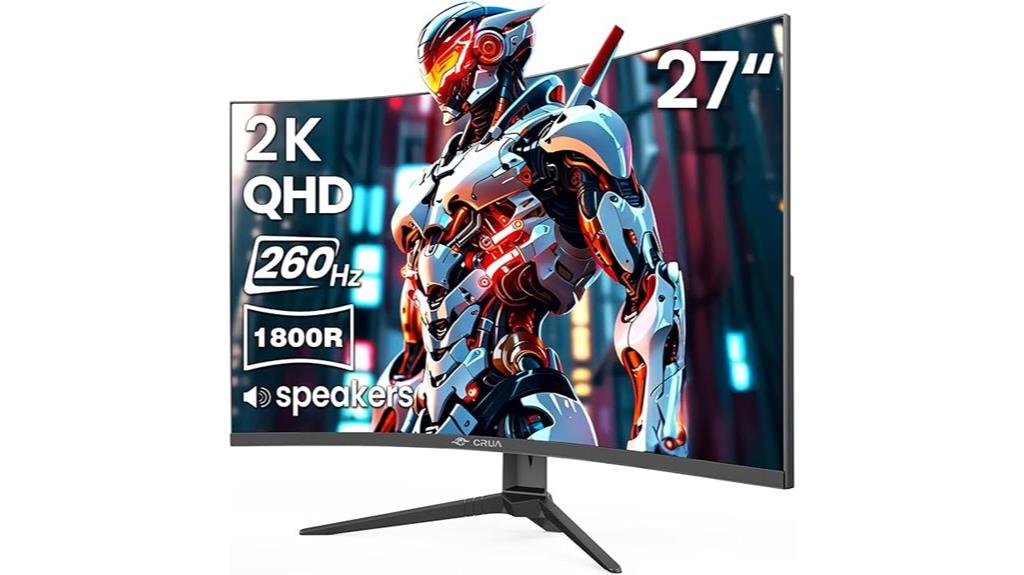 27 inch curved gaming monitor