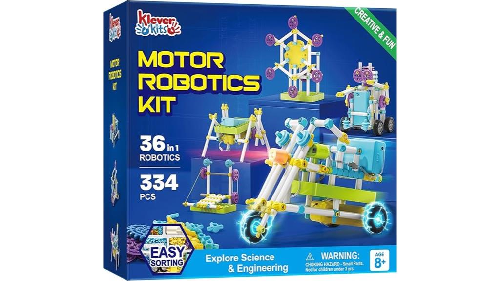 36 in 1 robotic construction set